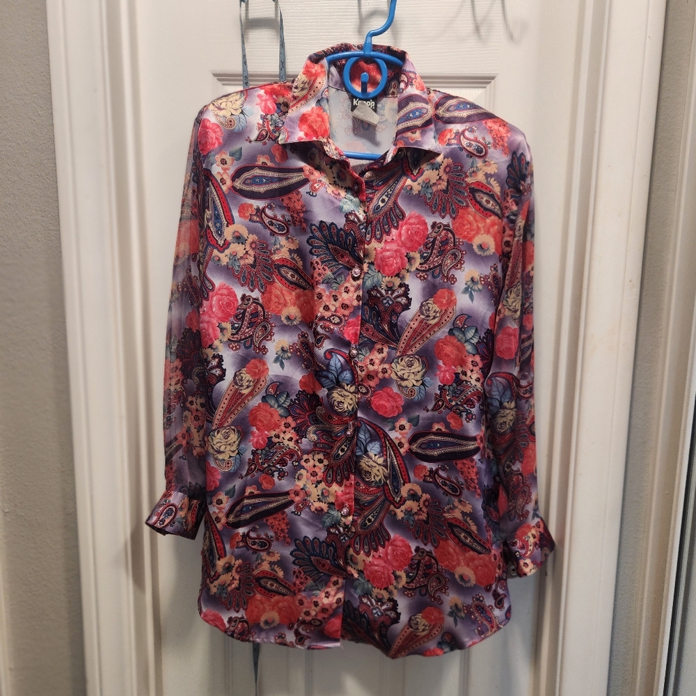 Judy Knapp vintage shirt size m